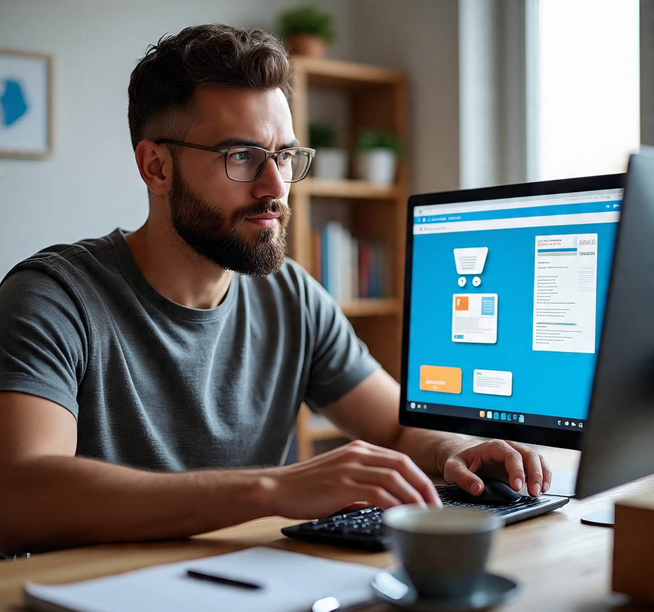 Coustomer dealing online