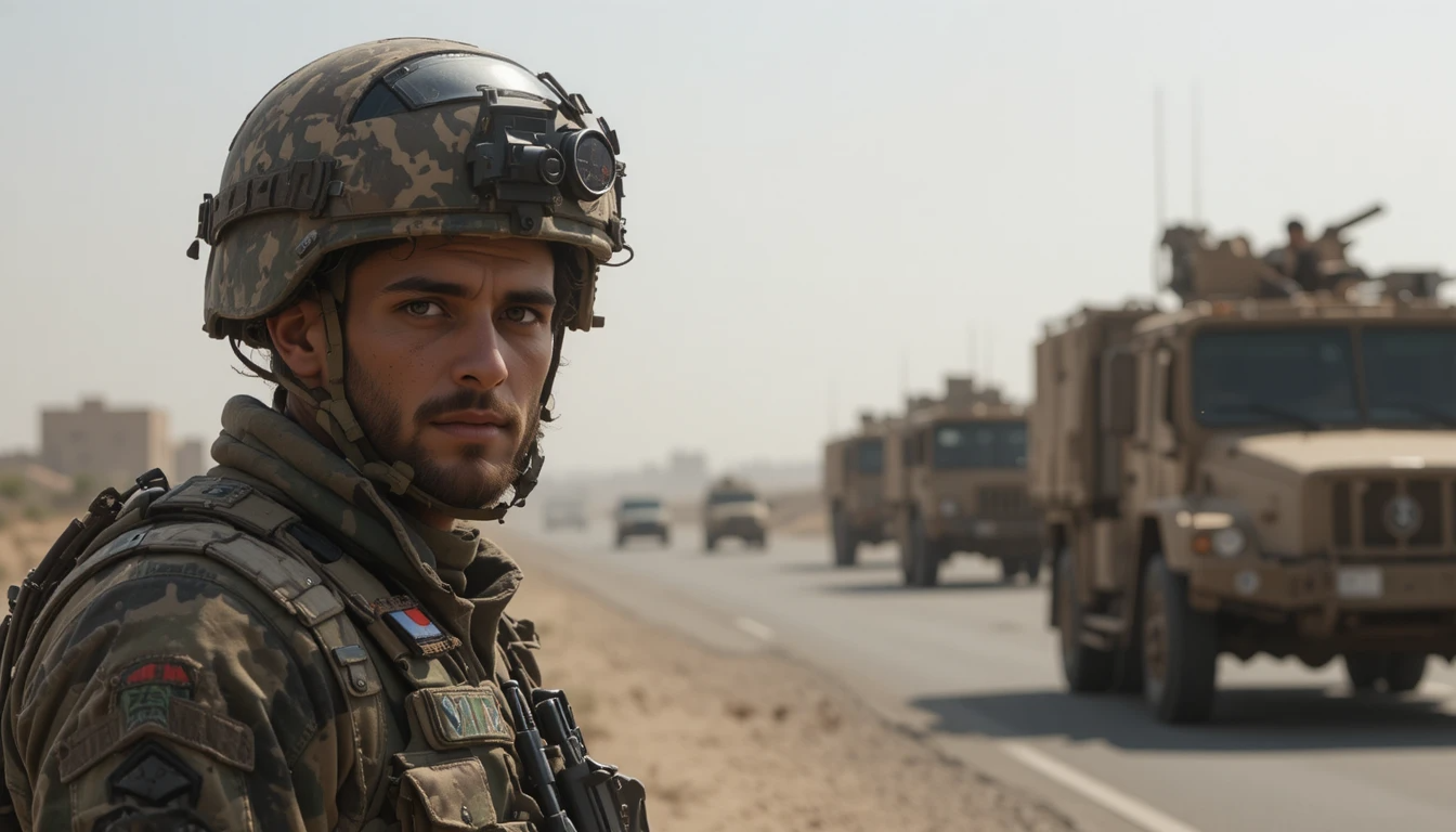 injerd and tired Israel’s Military moving gaza to return image